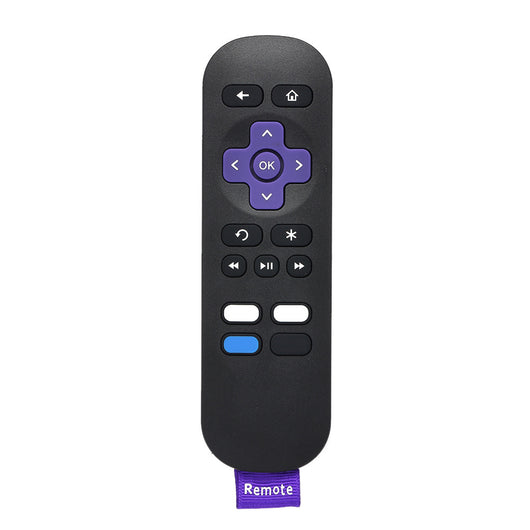 Streaming Media Player Remote Control Wireless IR Smart Controller Replacement for Roku 1 2 3 4 LT HD XD XS Black